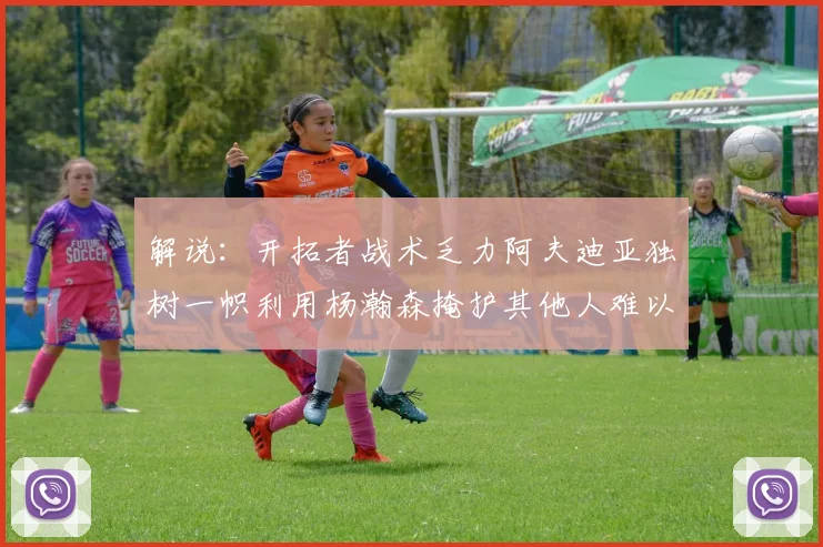 解说：开拓者战术乏力阿夫迪亚独树一帜利用杨瀚森掩护其他人难以配合